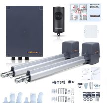 Zestaw Hormann Rotamatic 2 868MHz BiSecure do 5m bram dwuskrzydłowych