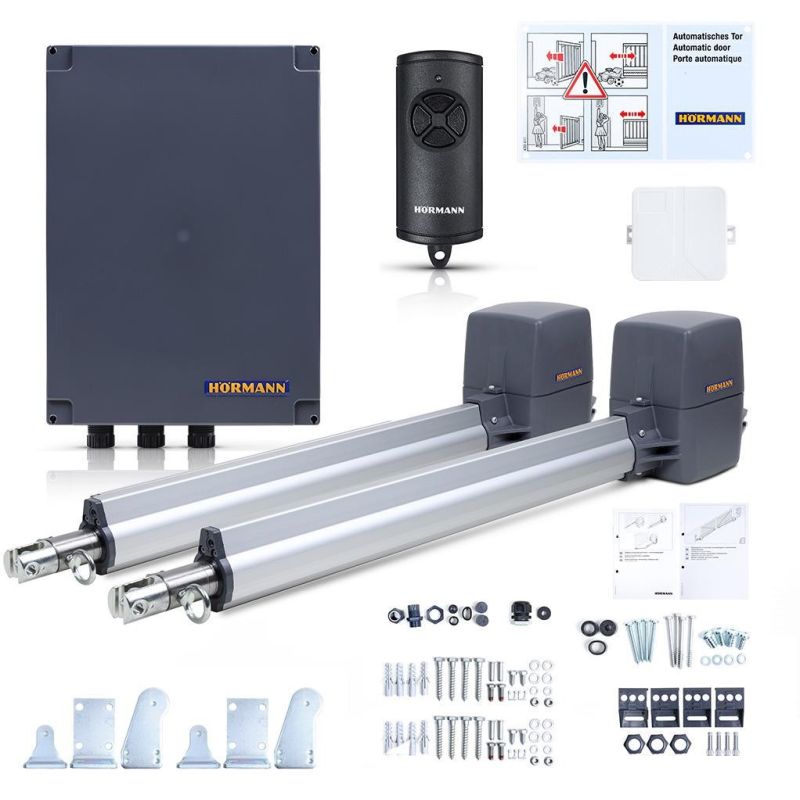 Zestaw Hormann Rotamatic 2 868MHz BiSecure do 5m bram dwuskrzydłowych