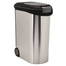 CURVER petlife 20kg - pojemnik do przechowywania karmy, srebrny