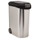 CURVER petlife 20kg - pojemnik do przechowywania karmy, srebrny