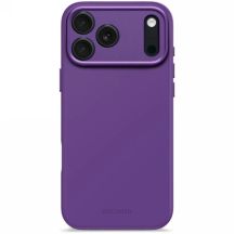 Etui Decoded AntiMicrobial Silicone Backcover MagSafe na iPhone 17 Pro Max - fioletowe