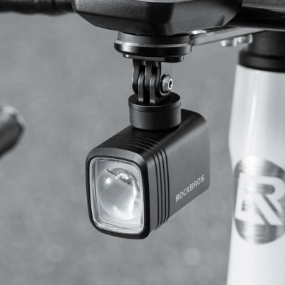3. Lampka rowerowa Rockbros M6 1000 lm przednia akumulatorowa 2800 mAh - czarna