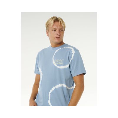 5. Koszulka męska RIP CURL Pacific Rinse Fin Tee niebieska