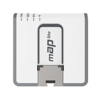 10. Router WiFi 4 Mikrotik mAP lite (RBmAPL-2nD) 2,4GHz(2x2) 1p