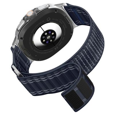 9. Pasek Spigen WBF0 na Samsung Galaxy Watch 40 / 44 / 46 mm - szary