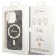 7. Etui Guess IML 4G MagSafe na iPhone 15 Pro - czarne