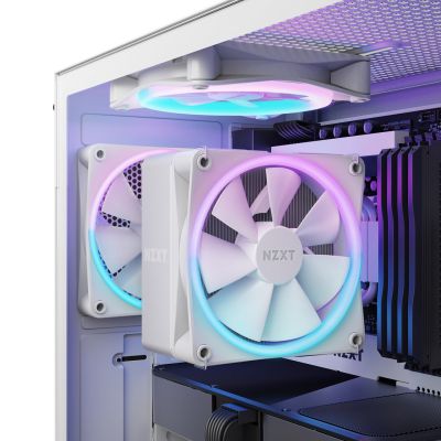 4. NZXT T120 RGB Procesor Chłodnica powietrza 12 cm Biały 1 szt.