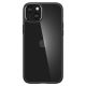 6. Etui Spigen Crystal Hybrid na iPhone 15 Plus - przezroczysto-czarne