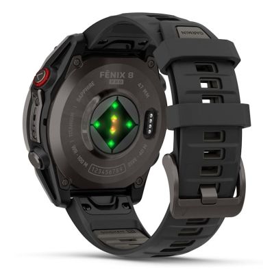 11. Zegarek sportowy Garmin fenix 8 PRO 47mm AMOLED Sapphire Carbon Gray