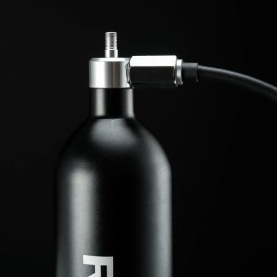 9. Zbiornik ciśnieniowy Rockbros do pompowania opon bezdętkowych tubeless 200 PSI 1.2l - czarny