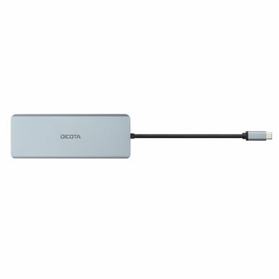 4. DICOTA D32065 huby i koncentratory USB 3.2 Gen 1 (3.1 Gen 1) Type-C Srebrny