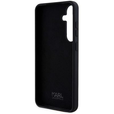 7. Etui Karl Lagerfeld Silicone Ikonik na Samsung Galaxy S24+ - czarne