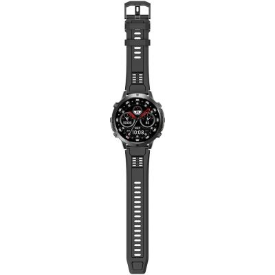 12. Smartwatch Gravity Czarny Pasek + Bransoleta GT42-1