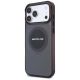 2. Etui Mercedes AMG IML Transparent Bicolor Block MagSafe na iPhone 18 Pro Max / 17 Pro Max - czarno-burgundowe