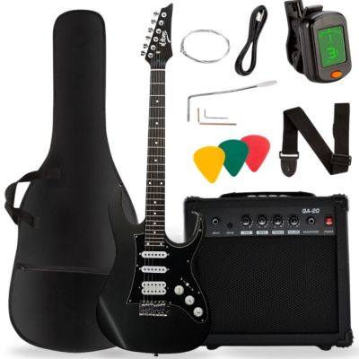 V-TONE EGA 39 MBK gitara elektryczna 4/4 stratocas