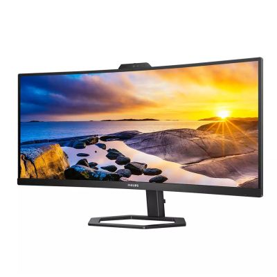 9. Philips | 34E1C5600HE/00 | 34 " | VA | 3440 x 1440 pikseli | 21:9 | 4 ms | 300 cd/m2 | Czarny | Ilość portów HDMI 1 | 100 Hz