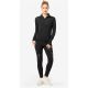 2. Longsleeve termoaktywny damski SUPER.NATURAL W SIERRA140 POCKET ZIP 1/4 czarna