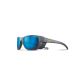 Okulary Julbo Camino M - matowy ciemny szary| Polarized 3 Flash Bleu
