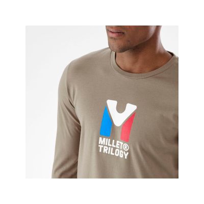 5. Koszulka MILLET M CHAMONIX TRI TS LS brązowa