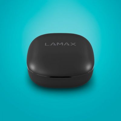 2. Lamax Clips1 ANC Zestaw słuchawkowy Bezprzewodowy Douszny Połączenia/muzyka USB Type-C Bluetooth Czarny