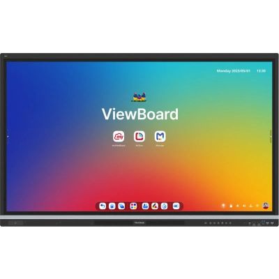 3. Viewsonic IFP5551 Display tablica interaktywna 139,7 cm (55") 3840 x 2160 px Ekran dotykowy Czarny