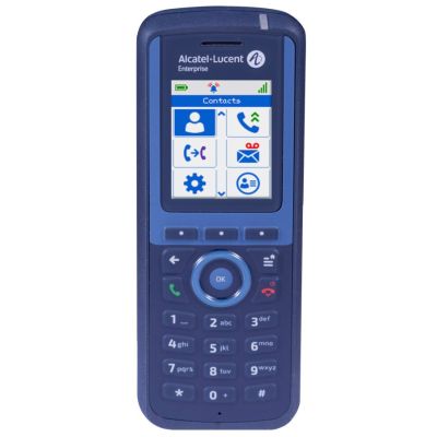2. Słuchawka Alcatel-Lucent 8254 DECT, zaczep do baterii i paska