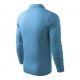 9. Koszulka polo Malfini Single J. LS M MLI-21114 lazurowy