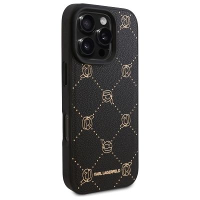 4. Etui Karl Lagerfeld Magsafe Karl Head na iPhone 16 Pro Max - czarne
