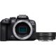 10. Canon EOS R10 + RF-S 18-45mm F4.5-6.3 IS STM Bezlusterkowiec 24,2 MP CMOS 6000 x 4000 px Czarny