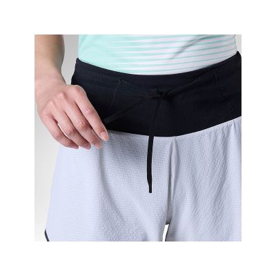 4. Szorty damskie ROSSIGNOL W Sapa 2In1 Short 5' szare