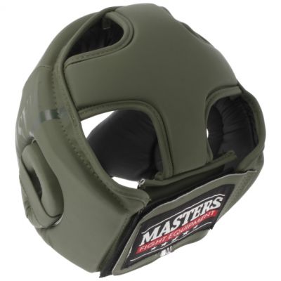 4. Kask bokserski MASTERS KTOP-PU-MATT "M" zielony