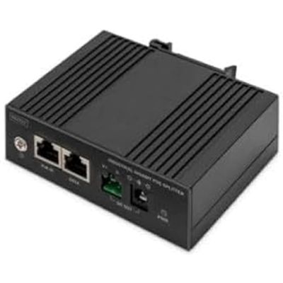 5. Digitus Rozgałęźnik Gigabit Ethernet PoE, przemysłowy, 60 W