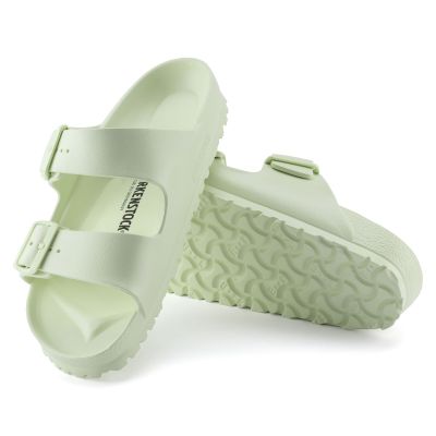 6. Klapki męskie Birkenstock Arizona Essentials EVA Regular Faded Lime na szeroką stopę piankowe (1024571)