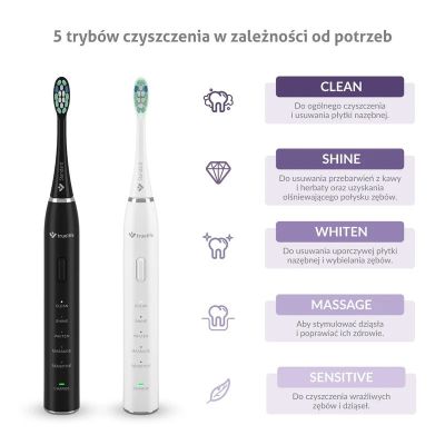 9. Szczoteczka soniczna TrueLife SonicBrush Clean30 Duo
