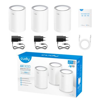 2. Cudy AX3000 Wi-Fi 6 Mesh 2.5G Solution