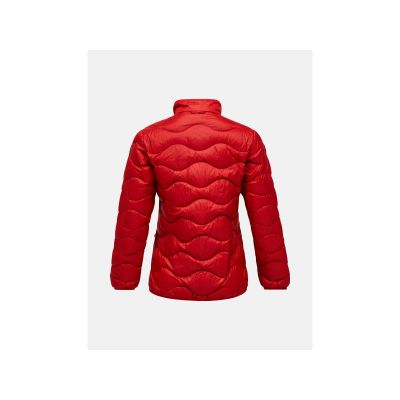 2. Kurtka damska puchowa PEAK PERFORMANCE W Helium Down Jacket kolor czerwony