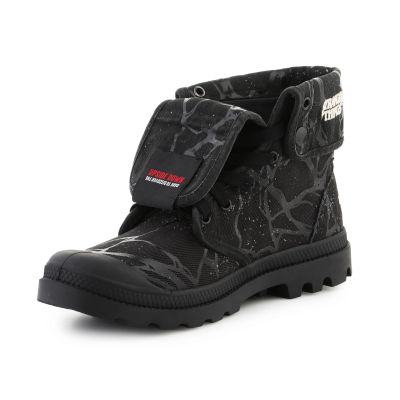 3. Palladium Stranger Things BAGGY HOPPER TUNNELS Men's 04625-008-M Black