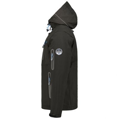 3. Kurtka Softshell Geographical Norway Taxillus DB 056 M WY9224H/GN-Black