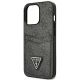 6. Etui Guess 4G Triangle Logo Cardslot na iPhone 13 Pro / 13 - czarne