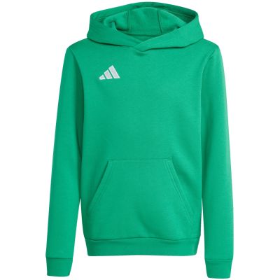 2. Bluza dla dzieci adidas Entrada 26 Hoody zielona JZ6563