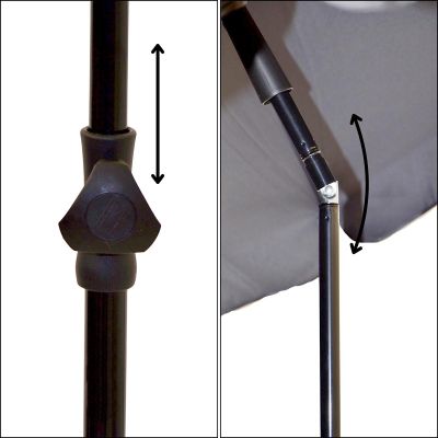 31. PARASOL OGRODOWY 185CM ANTRACYT