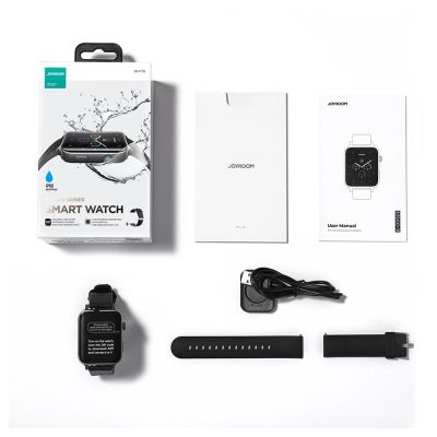 9. Smartwatch Joyroom Fit-Life JR-FT6 z funkcją odbierania połączeń / ochroną IP68 - czarny