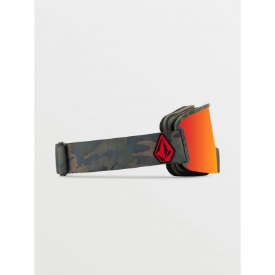 4. Gogle snowboardowe Volcom GARDEN CAMO/RED CHROME (VG0122103)