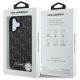 8. Etui Karl Lagerfeld Hot Stamp Magsafe na iPhone 16 - czarne