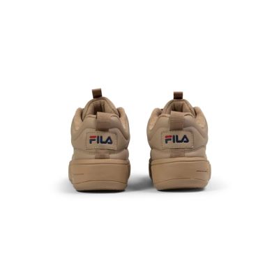 6. Fila Superbubble buty sportowe damskie beżowe sneakersy modne wygodne lekkie