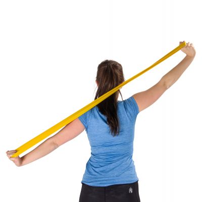8. VIRTUFIT PRO GUMA FITNESS POWER BAND ŚREDNIA ŻÓŁTA