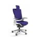 Fotel biurowy Wau 2 BL412 tkanina navyblue/biały