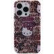 3. Etui Hello Kitty IML Tags Graffiti na iPhone 14 Pro - różowe