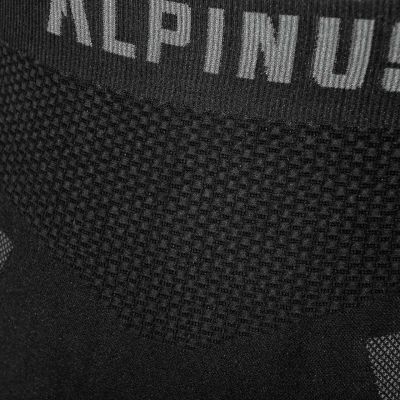21. Bielizna termoaktywna Alpinus Tactical Base Layer Set czarno-szara M GT43276