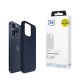 Etui 3mk Silicone Case na iPhone 15 Pro - granatowe